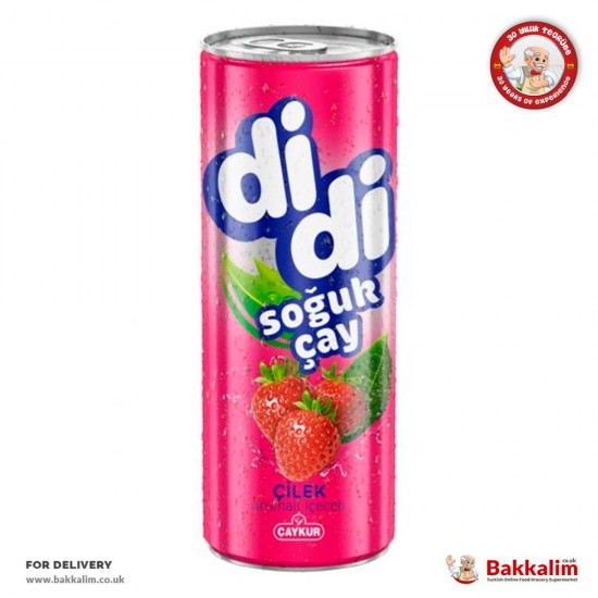 Didi 250 Ml Çilek Aromalı Soğuk Çay SAMA FOODS ENFIELD UK