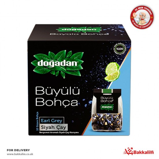 Dogadan 10 Tea Bags Buyulu Bohca Earl Grey SAMA FOODS ENFIELD UK