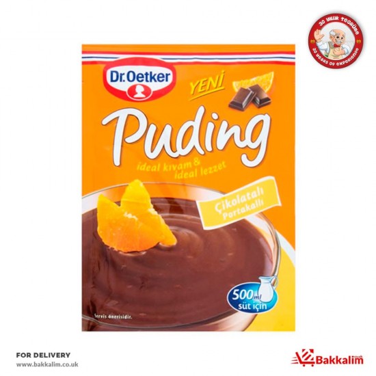 Dr Oetker 102 Gr Çikolatalı Portakallı Puding SAMA FOODS ENFIELD UK