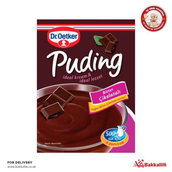 Dr Oetker 111 Gr Bitter Çikolatalı Puding SAMA FOODS ENFIELD UK