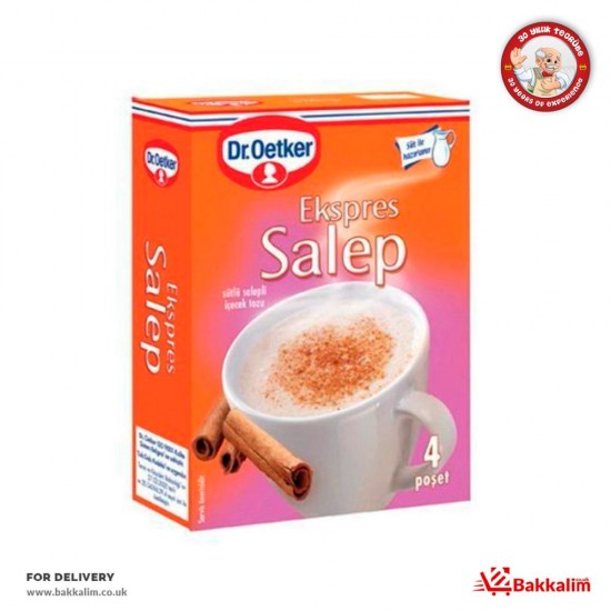 Dr Oetker 4 Poşet Ekspres Salep SAMA FOODS ENFIELD UK