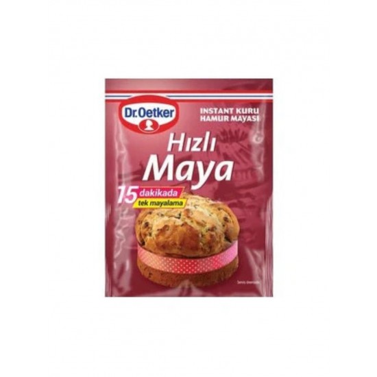 Dr Oetker Instant Yeast 32g SAMA FOODS ENFIELD UK