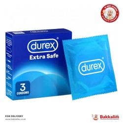 Durex Extra Güvenli Prezervatif Condom 3lü Paket