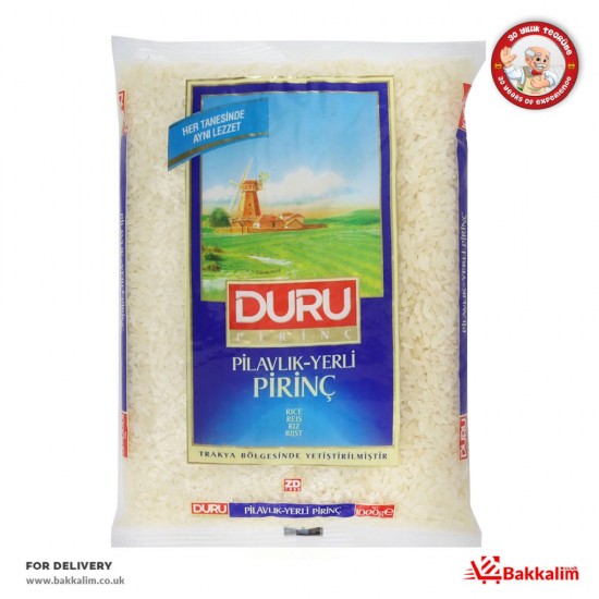 Duru 1000 Gr Pilavlık Yerli Pirinç SAMA FOODS ENFIELD UK