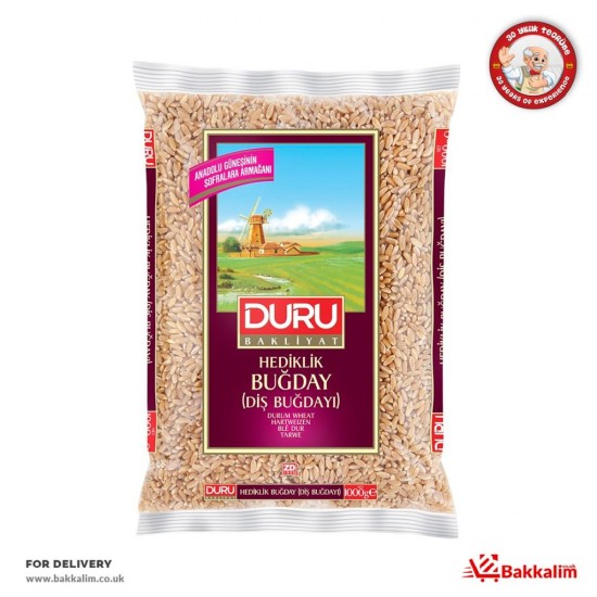 Duru 1000 Gr Hediklik Buğday  (Diş Buğdayı) SAMA FOODS ENFIELD UK