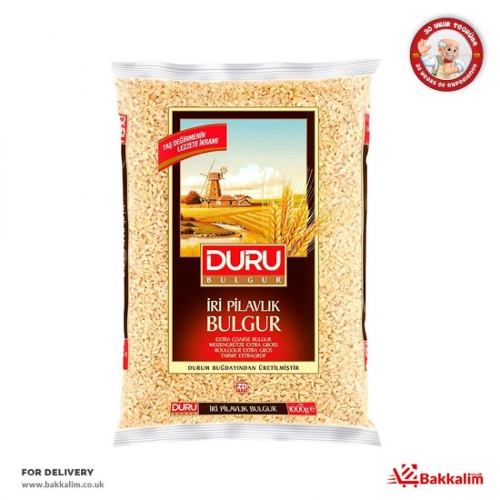 Duru 1000 Gr Extra Coarse Bulgur SAMA FOODS ENFIELD UK