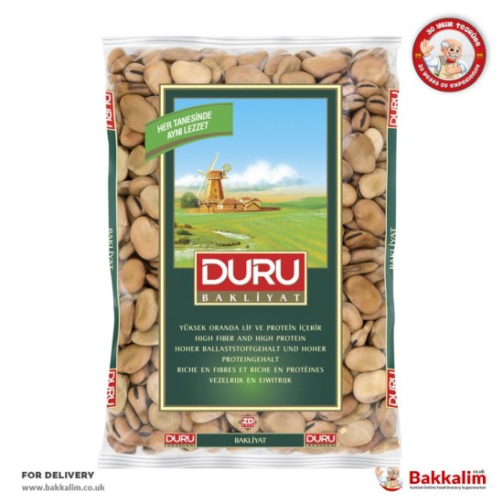 Duru 1000 Gr Fava Broad Beans SAMA FOODS ENFIELD UK