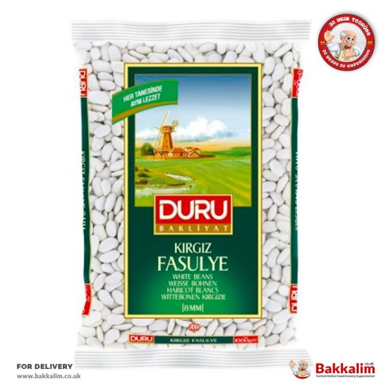 Duru 1000 Gr Kırgız Fasulye 8mm SAMA FOODS ENFIELD UK