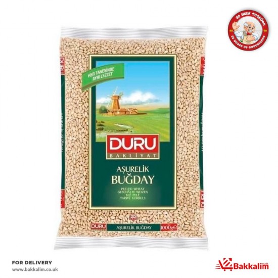 Duru 1000 Gr Peeled Wheat For Ashurah SAMA FOODS ENFIELD UK