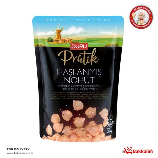 Duru 400 Gr Pratik Haşlanmış Nohut SAMA FOODS ENFIELD UK