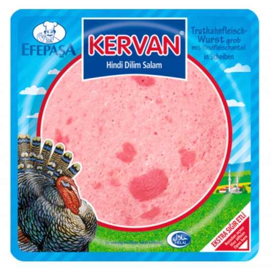 Efepasa Kervan Sliced Turkey Salami 200 G SAMA FOODS ENFIELD UK