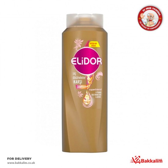 Elidor 400 Ml Saç Dökülmelerine Karşı Şampuan SAMA FOODS ENFIELD UK