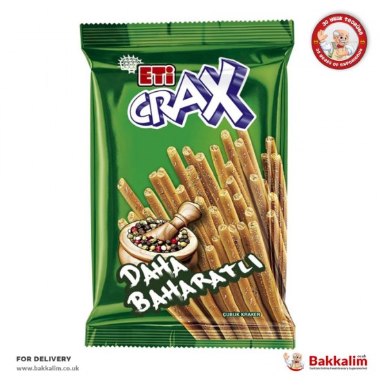 Eti 136 Gr Crax Daha Baharatlı Çubuk Kraker SAMA FOODS ENFIELD UK