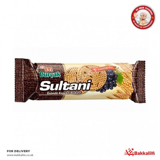 Eti Burcak 130 Gr Sultani Raisin Wholemeal Biscuits SAMA FOODS ENFIELD UK