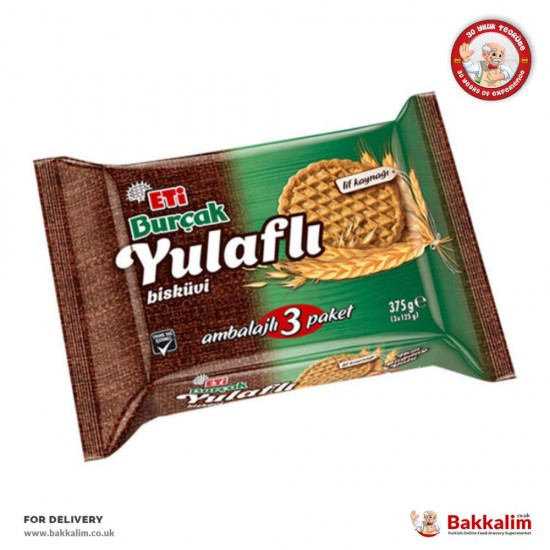 Eti Burcak Pack In 3 Pcs 375 Gr Oatmeal Biscuit SAMA FOODS ENFIELD UK