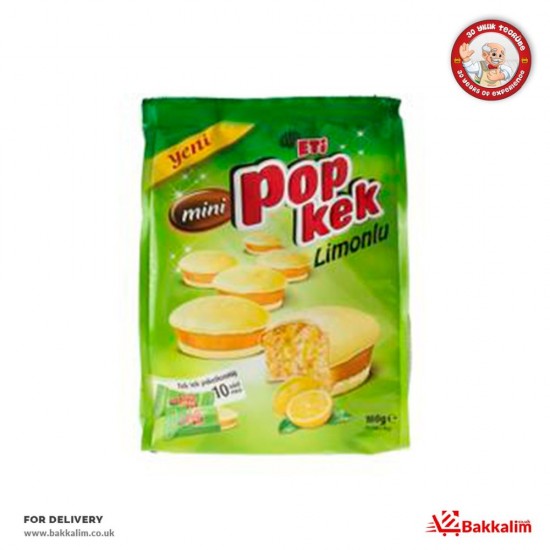 Eti Pop Kek 8 Mini Pcs With Lemon Individual SAMA FOODS ENFIELD UK