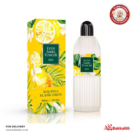 Eyup 400 Ml Sabri Tuncer Lemon Cologne SAMA FOODS ENFIELD UK