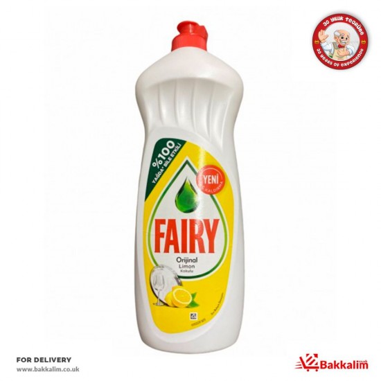 Fairy 650 Ml Original Lemon Scented Dishwashing Up Detergent SAMA FOODS ENFIELD UK