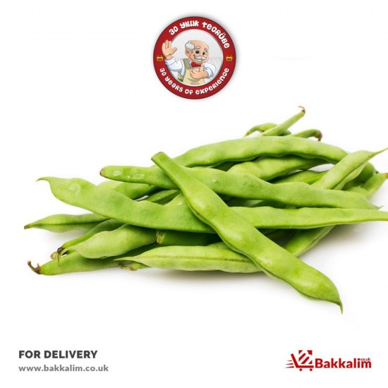 Fresh 500 Gr Flat Beans SAMA FOODS ENFIELD UK