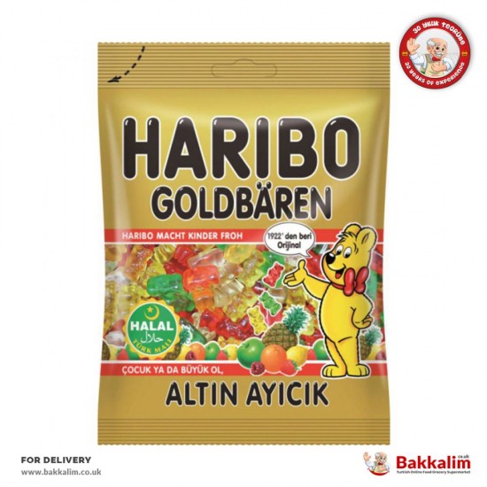 Haribo 80 Gr Altın Ayıcık Jelibon SAMA FOODS ENFIELD UK