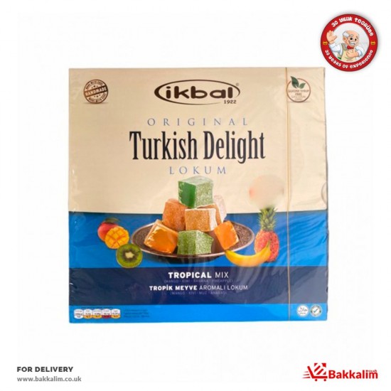 İkbal 350 Gr Tropik Meyve Aromalı Lokum SAMA FOODS ENFIELD UK