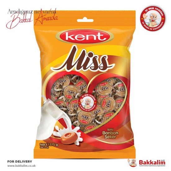 Kent 375 Gr Miss Sütlü Bonbon Şeker SAMA FOODS ENFIELD UK