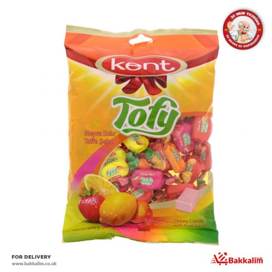 Kent 375 Gr Tofy Assortment Of Chewy Candies With Fruit Juices SAMA FOODS ENFIELD UK