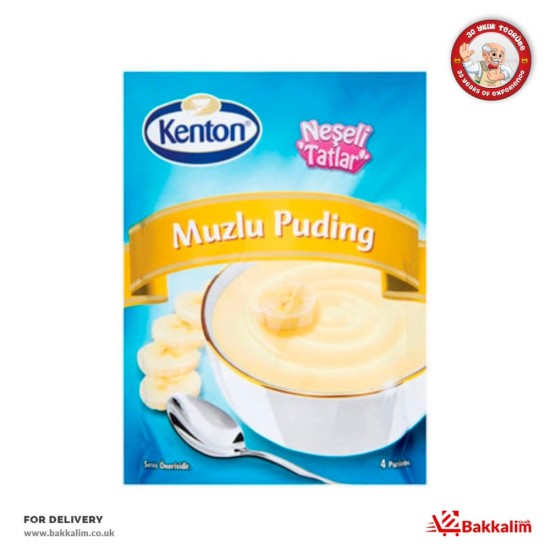 Kenton 100 Gr Banana Flavoured Pudding SAMA FOODS ENFIELD UK