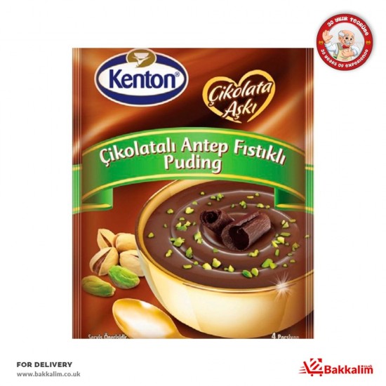 Kenton 100 Gr Chocolate Pudding With Pistachio SAMA FOODS ENFIELD UK
