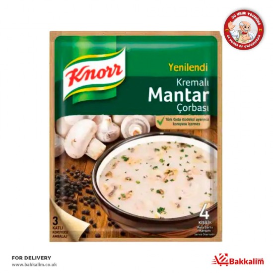 Knorr Kremalı Mantar Çorbası 63 Gr SAMA FOODS ENFIELD UK