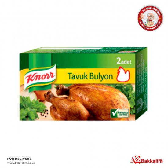 Knorr 20 Gr 2 Tablet   Tavuk Suyu Bulyon SAMA FOODS ENFIELD UK