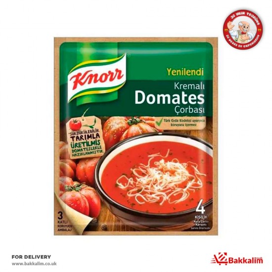 Knorr 65 Gr Kremalı Domates çorbası SAMA FOODS ENFIELD UK