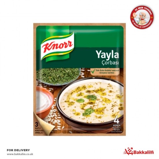 Knorr 75 Gr Yayla Yoghurt Soup SAMA FOODS ENFIELD UK