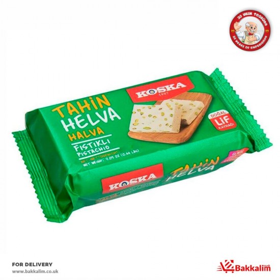 Koska 350 Gr Halva With Pistachio SAMA FOODS ENFIELD UK