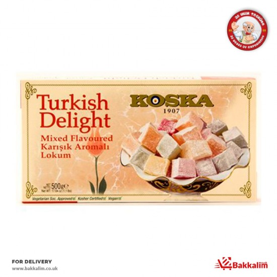 Koska  400 Gr Turkish Delight Mix Flavoured SAMA FOODS ENFIELD UK