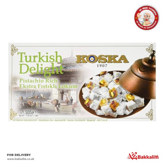 Koska 500 Gr Ekstra Fıstıklı Lokum SAMA FOODS ENFIELD UK