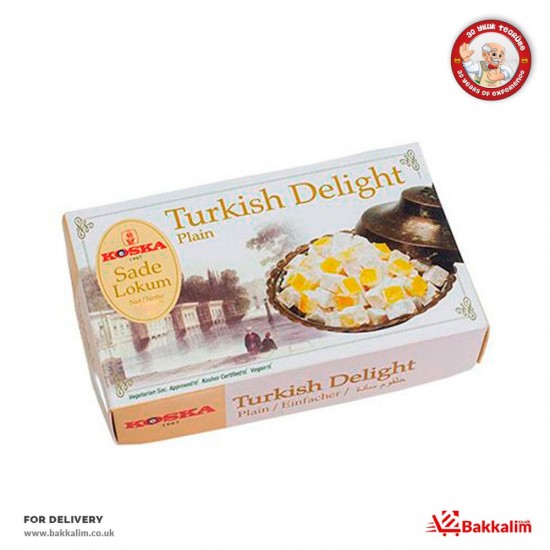 Koska 500 Gr Turkish Delight Plain SAMA FOODS ENFIELD UK