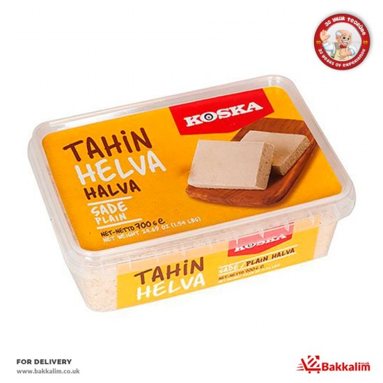 Koska 700 Gr Plain Halva SAMA FOODS ENFIELD UK