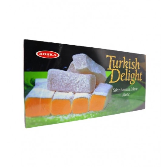 Koska Turkish Delight With Gum Aroma 400 Gr SAMA FOODS ENFIELD UK