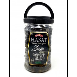 Köy Sefası Hasat Sele Siyah Zeytin 1200 Gr