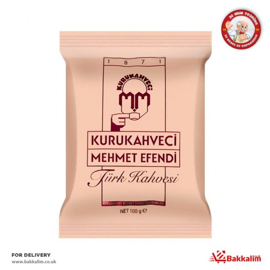 Kurukahveci 100 Gr Mehmet Efendi Türk Kahvesi SAMA FOODS ENFIELD UK