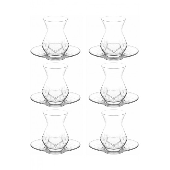 Lav Alya Tea Glasses Ayl326 6pcs SAMA FOODS ENFIELD UK