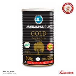 Marmarabirlik 800 Gr Gold XL Doğal Siyah Zeytin  