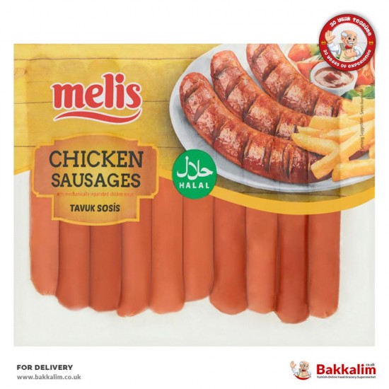 Melis 500 G Chicken Sausage SAMA FOODS ENFIELD UK