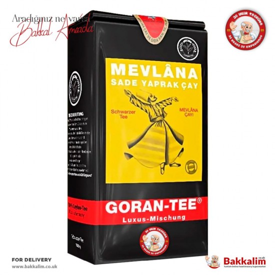 Mevlana 1000 Gr Goran Tea Ceylon Pure Leaf Tea SAMA FOODS ENFIELD UK