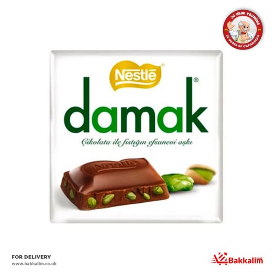 Nestle 65 Gr Damak Chocolate With Pistachio SAMA FOODS ENFIELD UK