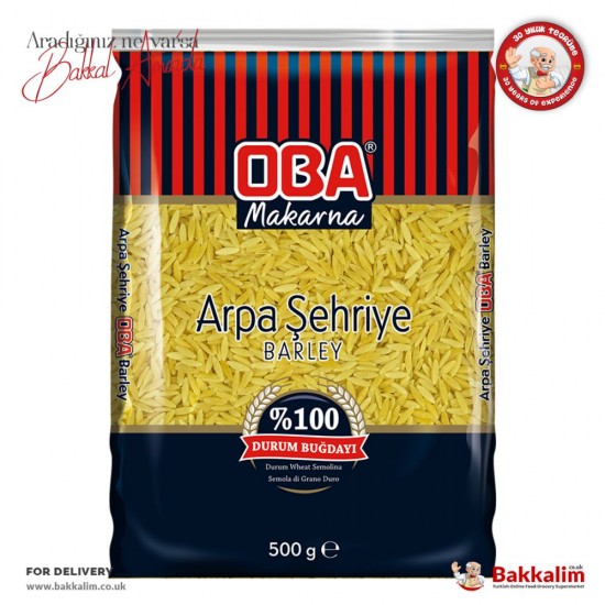 Oba Arpa Şehriye 400 Gr SAMA FOODS ENFIELD UK