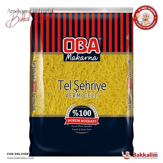 OBA Tel Sehriye Vermicelli 400 G SAMA FOODS ENFIELD UK