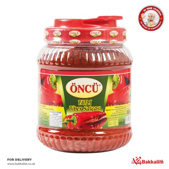 Oncu 1650 Gr Mild Pepper Paste SAMA FOODS ENFIELD UK