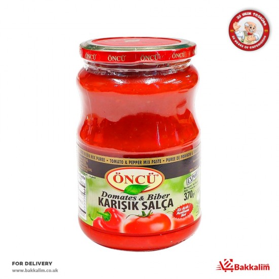 Oncu 370 GrTomato And Pepper Mixed Paste SAMA FOODS ENFIELD UK